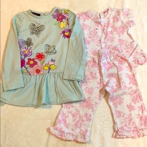 Little Girls 3-piece Baby Nay/Nordstrom 24 Month/Sz 2 Bundle